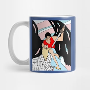 Fight Angel Devil Good Against Evil Mug